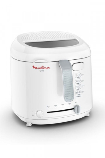 Friteuse Électrique Moulinex UNO AF203110 Blanc