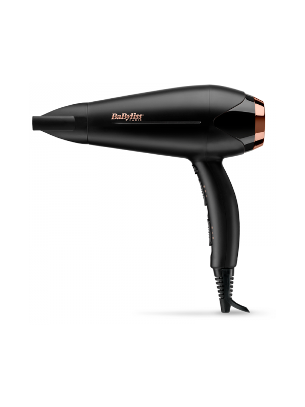 Sèche-Cheveux Turbo Shine D570DE -2200 w - Noir - Babyliss