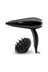 Sèche-Cheveux Turbo Shine D570DE -2200 w - Noir - Babyliss