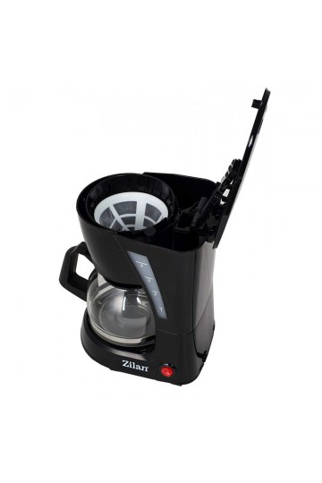 Cafetière électrique 600W- 0.6L - ZLN7887 - Noir - Garantie 1an - Zilan
