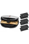 Appareil Multi-grill 3 en 1 Clatronic WA3670 - 800W - Clatronic