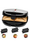 Appareil Multi-grill 3 en 1 Clatronic WA3670 - 800W - Clatronic