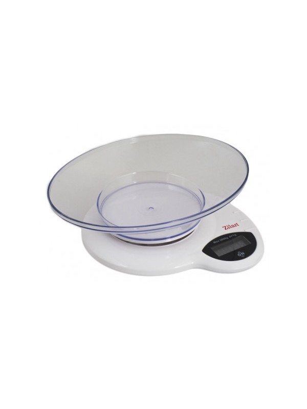 Balance de cuisine numérique Zilan 3 Kg ZLN7697 Blanc - Zilan