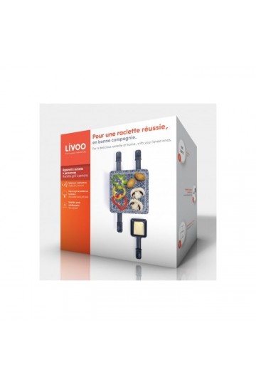 Appareil À Raclette 4 Personnes 1200W Livoo DOC242 - Livoo
