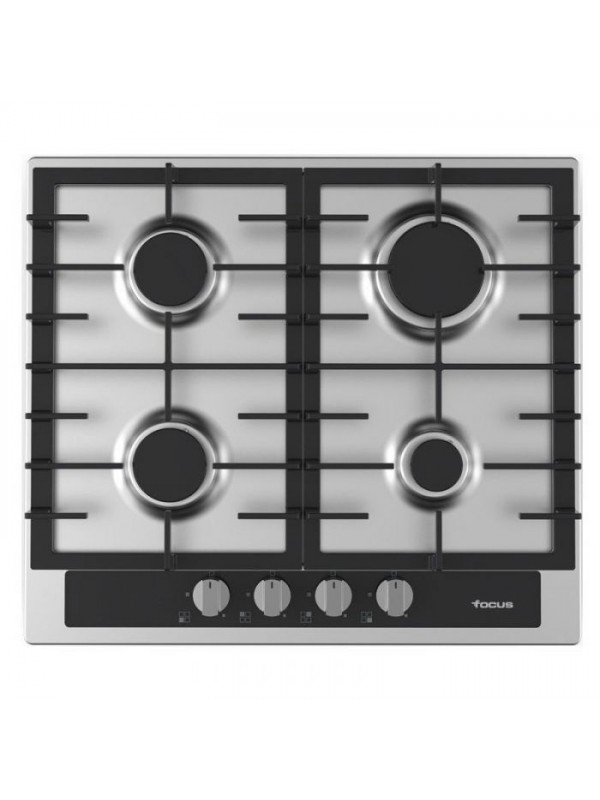 Plaque de Cuisson Encastrable FOCUS F402X 4 Feux 60 cm - Inox