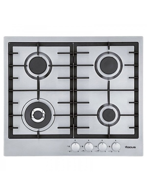 Plaque De Cuisson Encastrable Focus Filo 60 4 Feux 60Cm Inox