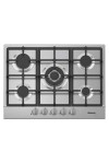 Plaque de Cuisson Encastrable FOCUS F478X 5 Feux 70 cm - Inox