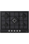 Plaque de cuisson Encastrable Focus 5 Feux / 70 cm / Noir