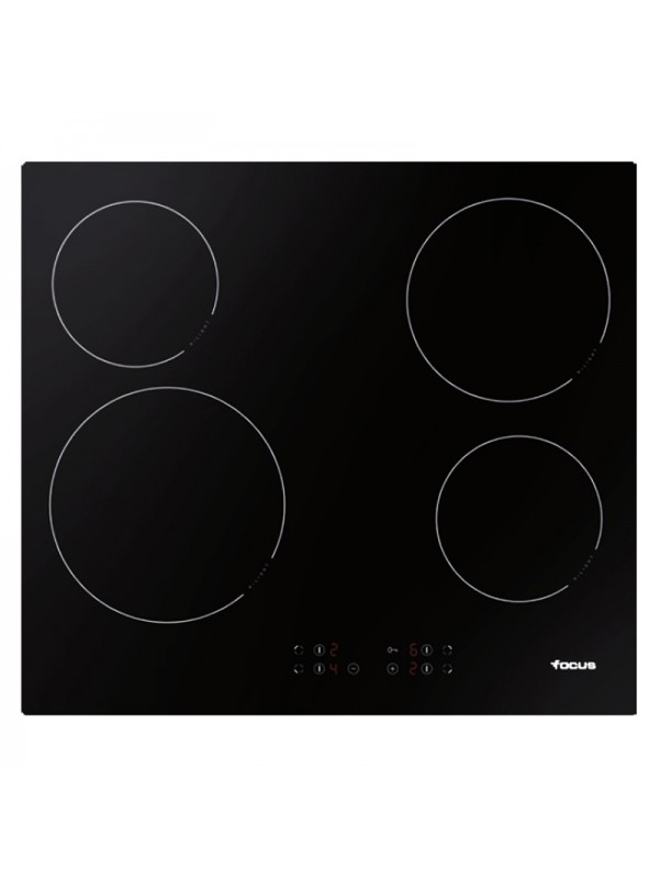 Plaque de Cuisson Vitro céramique Focus F 816X / 60 cm / Noir