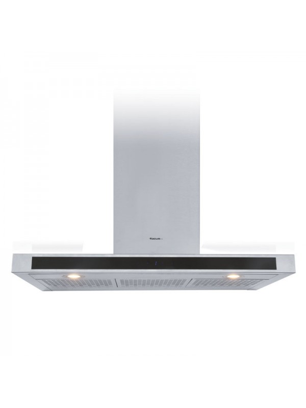 Hotte Décorative Focus Quadra 9010 90Cm Inox