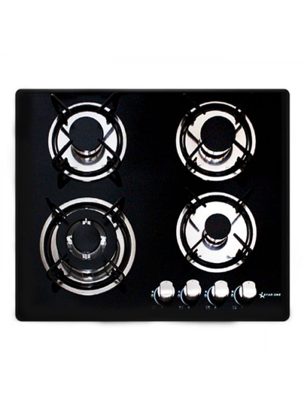 Plaque De Cuisson Encastrable STARONE  4 Feux - Noir