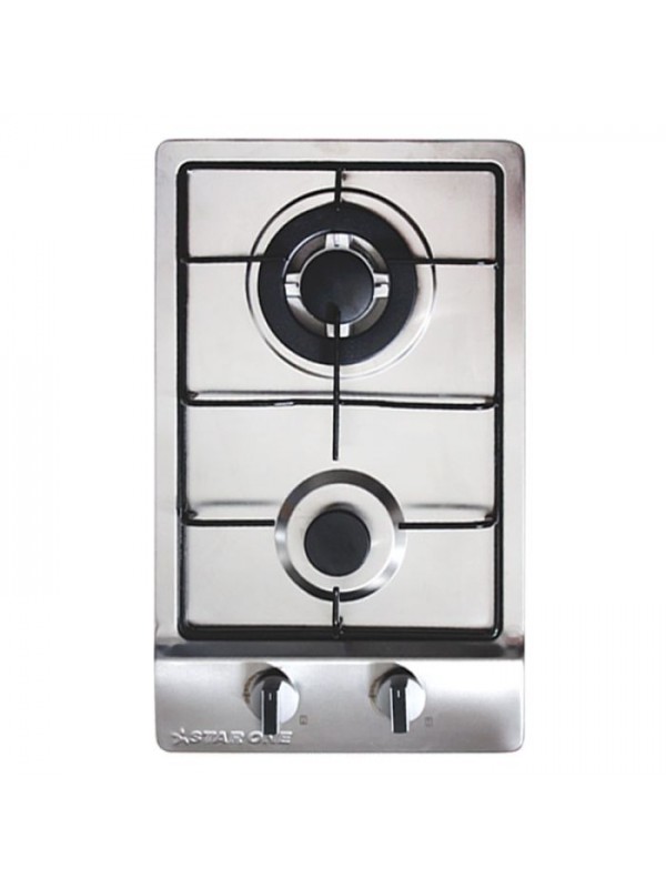 Plaque De Cuisson STARONE  2 Feux 30cm - Inox