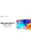 TV TCL P635 43" LED UHD 4K / Smart TV / Google TV / Android / Noir