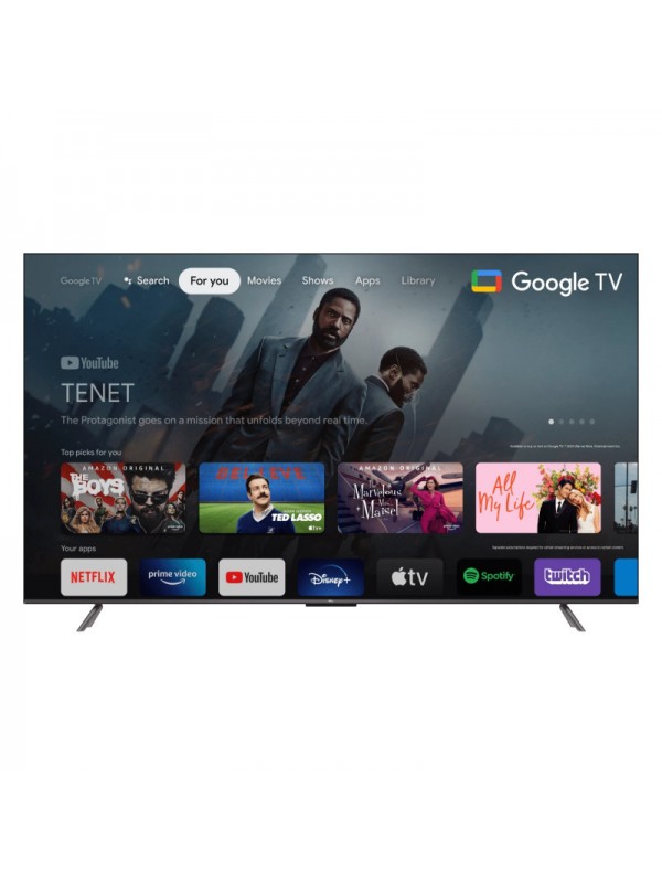 TV TCL P735 50" LED UHD 4K / Smart TV / ANDROID / Noir