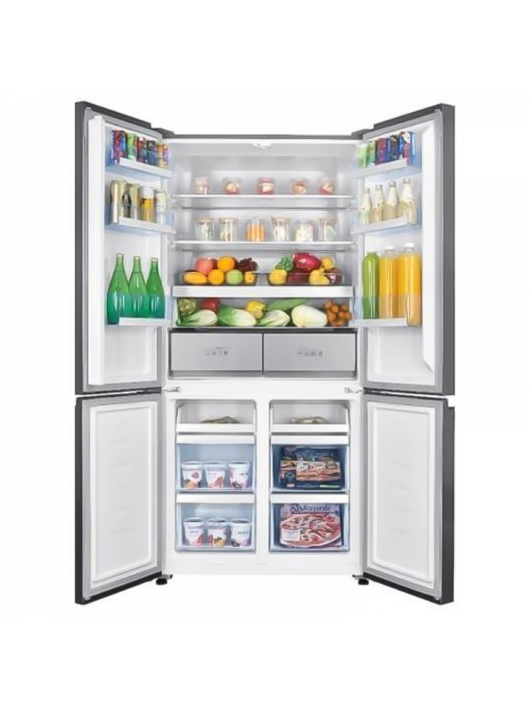 Réfrigérateur TCL C512CDN / 512L / 4 Portes / NOFROST / INOX