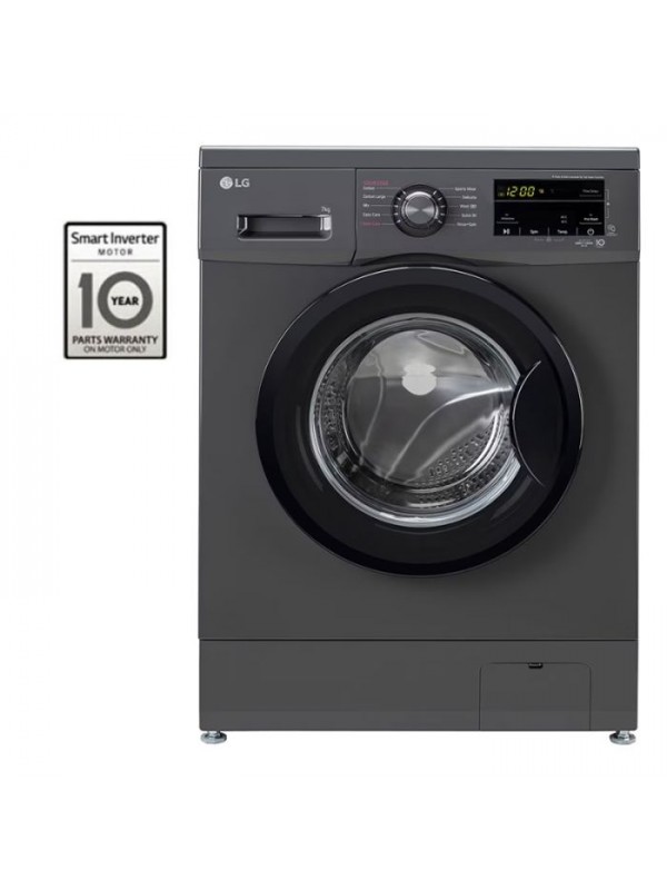 Machine à Laver LG F2J3QYG6J Direct Drive 7 KG /1200 trs / Noir