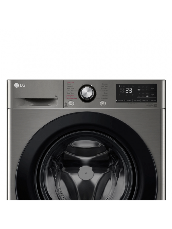 Lave linge Frontale LG F4R3VYG6P 9Kg / Smart AI DD/ Silver