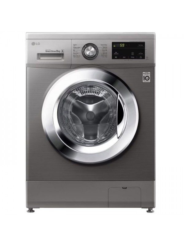 Lave linge Frontale LG FH2J3TNG5P 8Kg / DIRECT DRIVE / SILVER