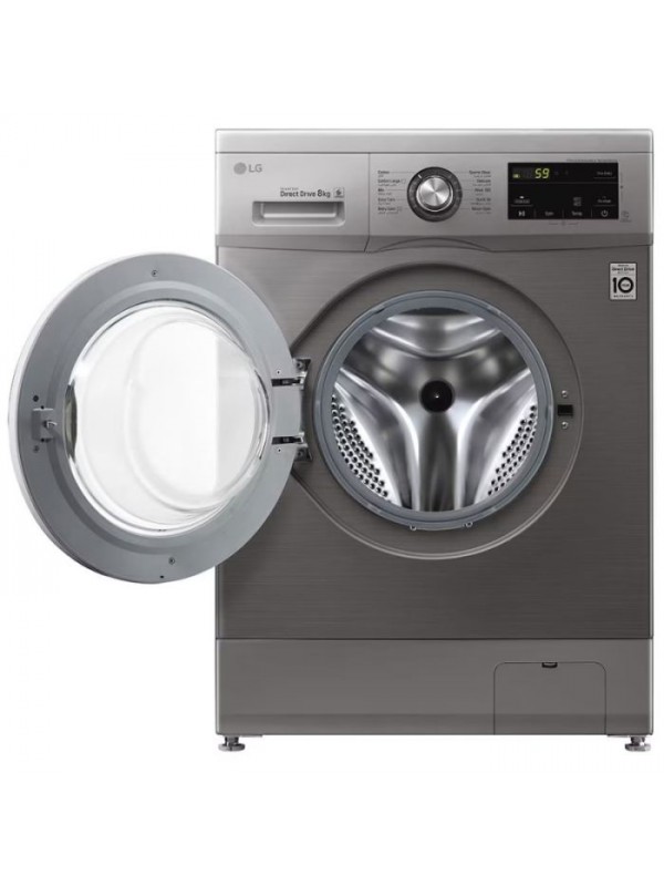 Lave linge Frontale LG FH2J3TNG5P 8Kg / DIRECT DRIVE / SILVER