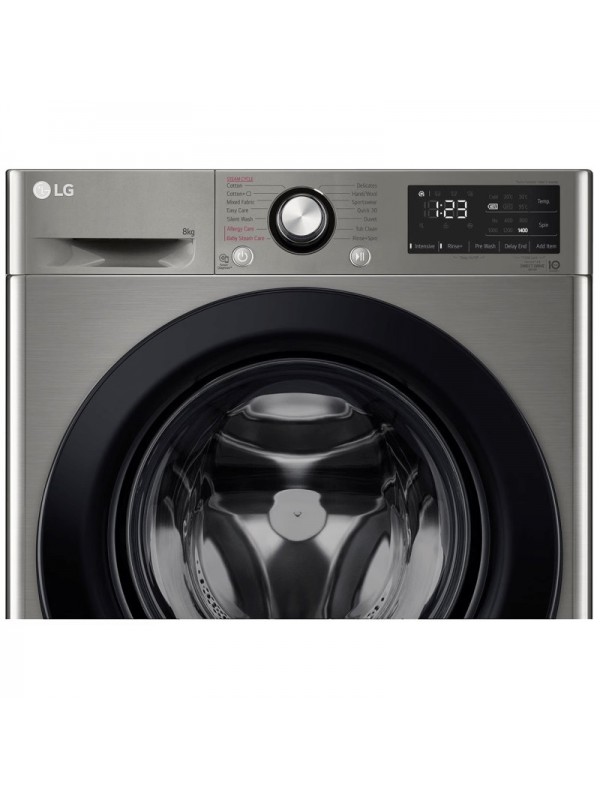 Lave linge Frontale LG  8Kg / Direct Drive / Smart AI DD VIVACE