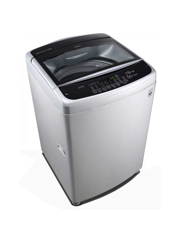 Machine à laver TOP LG 13 Kg  Smart Inverter  Silver