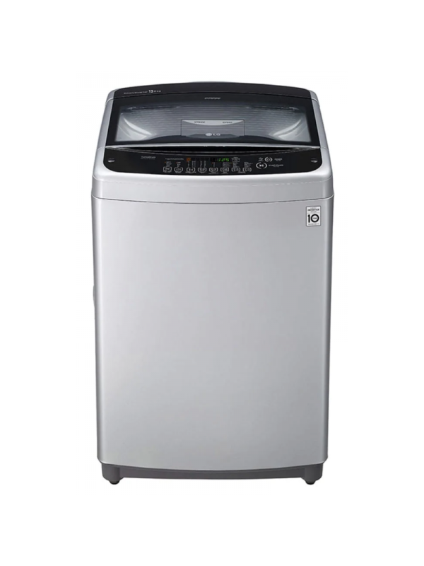 Machine à laver TOP LG 13 Kg  Smart Inverter  Silver