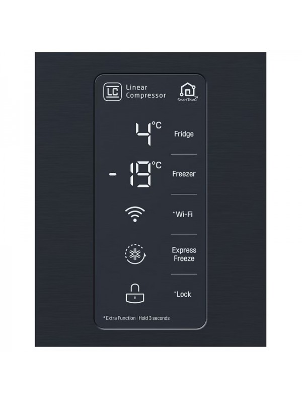 Réfrigérateur LG Multiport InstaView Door-in-Door / No Frost / 458L / NOIR