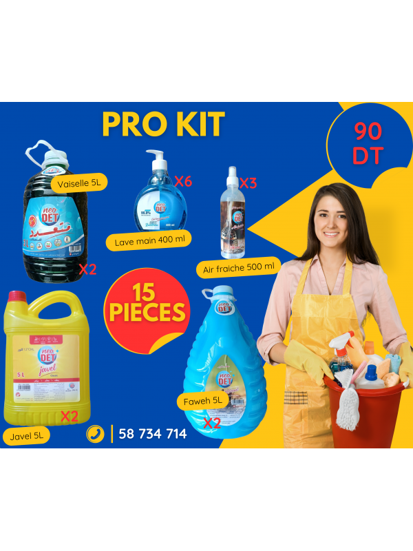 PRO KIT 15 PIECES