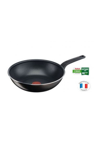 WOK 28CM EASY COOK & CLEAN - ANTIADHÉSIVE - TOUS FEUX SAUF INDUCTION-TEFAL
