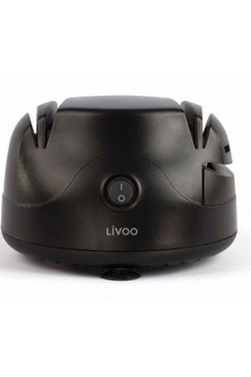 AIGUISEUR À COUTEAUX ÉLECTRIQUE NOIR DOM394 GARANTIE 1 AN - LIVOO