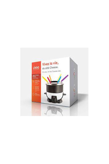 APPAREIL À FONDUE ÉLECTRIQUE 500W DOC106 GARANTIE 1 AN - LIVOO